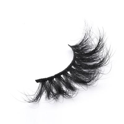 China Good Quality Luxury Mink Lashes 15mm Lashes Wholesale Mink Full Tapered Lashes Handmade 3d Strip Lashes for sale