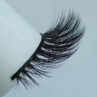 China Wholesale 3d faux mink eyelashes faux mink eyelashes soft and natural looking private label synthetic silk lashes for sale