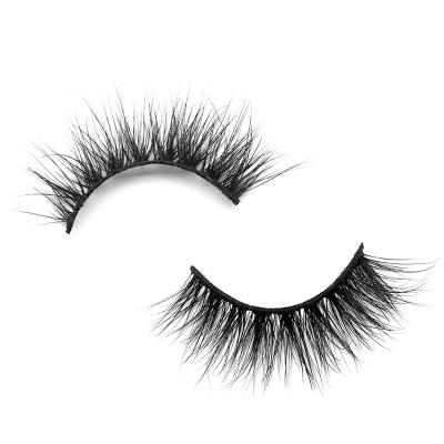 China High Quality Create Your Own Brand Mink Lashes Wholesale False Eyelashes Box 3d 5d Short Natural False Lashes With Logo for sale