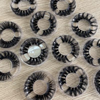 China Custom 25mm False 5d Mink Lashes Wholesale Good Quality Lashes Cruelty Free Private Label Eyelash Packaging Box for sale