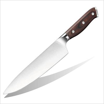 China 8inch Pakka Handle Chef's Knife Viable Knife German 1.4116 Steel Kitchen Knife for sale