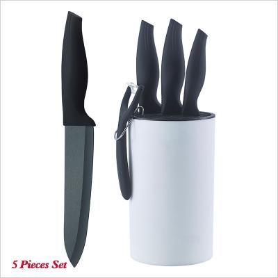 China Sustainable Hot Selling Ceramic Knife Set Chef's Knife Ceramic Kitchen Ceramic Knives With Stand for sale