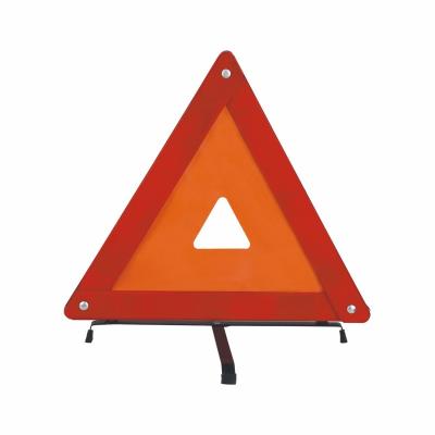 China Easily Handle and Assemble Hot Sale Universal Custom Reflective Car Safety Sign Emergency Warning Triangle for sale