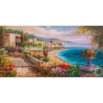 China Wholesale Europe Factory Wall Art Embroidery Kit Landscape Paintings Cross Stitch Kit Cross Stitch Cloth for sale