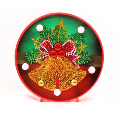 China Wholesale Custom Creative 3D DIY 5D Lights 3D DIY Diamond Painting Diamond Painting Gifts Christmas Ornaments for sale