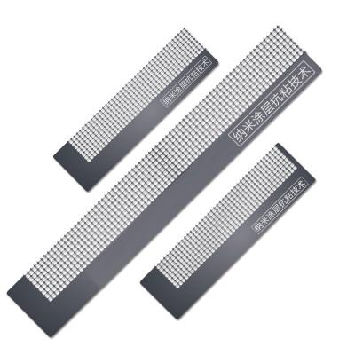 China New Diy Classic/Postmodern Diamond Painting Making Point Drill Factory Square Hole Ruler Full Drill Diamond Painting Accessories Stainless Steel Ruler for sale