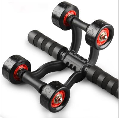 China High Quality Durable Home Use Muscle Trainer Abdominal Core Exercise ab Wheel Roller for sale