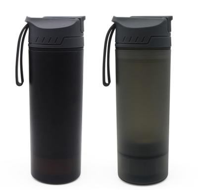 China 32Â ° F - 90Â ° F Sports Portable Water Filter Water Filter Bottle System For Outdoor Camping Water Safety for sale