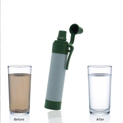 China UV membrance +active water filter straw outdoor portable water filter straw new outdoor high-end carbon list for sale