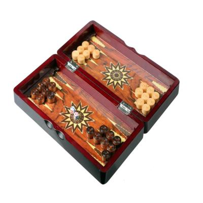 China Hot Selling Wooden Backgammon Wooden Set For Promotion With Favouble Price for sale