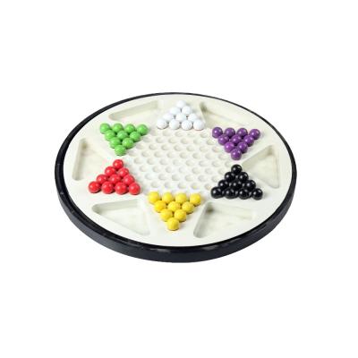 China Chinese MDF Glass Checker With Wooden Game Board for sale