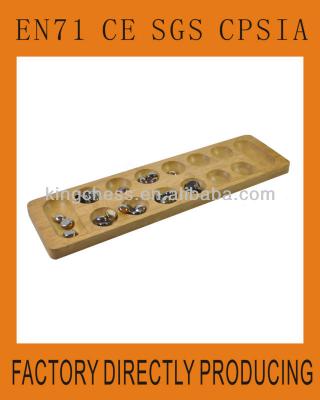 China Educational Popular Wooden Mancala Board Game For Kids for sale