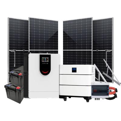 China High efficiency 8kw 10kw 15kw 20kw system storage unit solar power solar energy system for sale