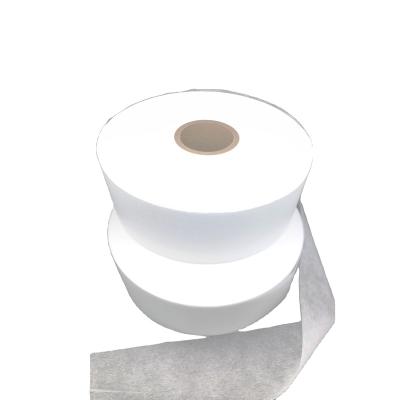 China Anti-bacteria PP Pet Pla es Fiber Cloth Roll Nonwoven Materials For MA SK Factory for sale