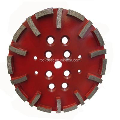 China High efficiency 250mm concrete floor grinding wheel for blastrac floor grinder for sale