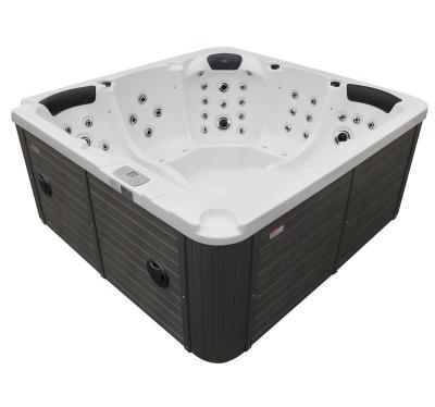 China Freestanding Spa Bathtub Good Quality 5 Person Spa Acrylic Hot Tub Step for sale