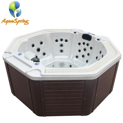 China Garden 7 People Massage Balboa Freestanding Hot Tub Spa for sale