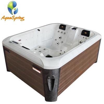 China Free Hot Sale 3 Person Air Jet Massage Spa Outdoor for sale