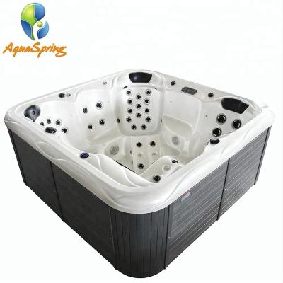 China Freestanding Economic Outdoor Massage Home Spa For 6 Person for sale