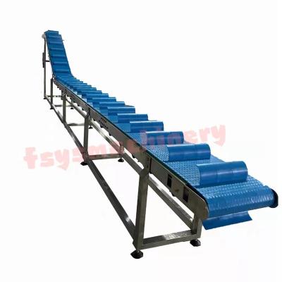 China Food Factory Direct Supply Frozen French Fries Food Grade Modular Belt Conveyor For Small Parts for sale