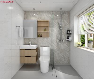 China Modern Bathroom All In One Mold Prefab Bathroom Unit BUJ1820 for sale