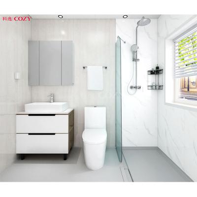 China Modern Bathroom All In One Mold Prefab Bathroom Unit BUJ1424 for sale