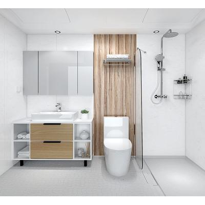 China Modern Prefab Bathroom Unit All In One Shower Bathroom Toilet Pods BUJ1326 for sale