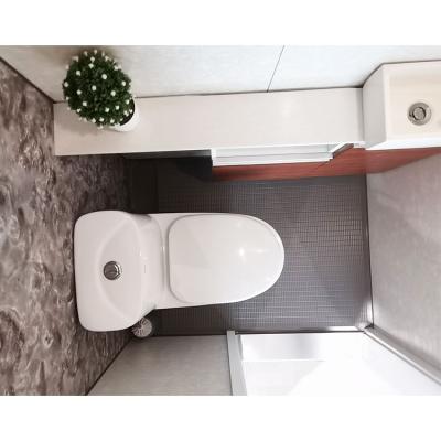 China Modern All In One Mold Prefab Bathroom Unit With Toilet For Hotel for sale