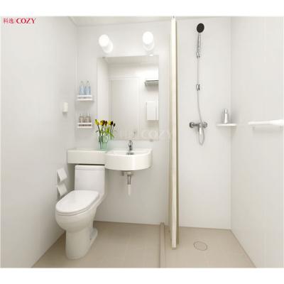 China Modern Sealed Compound All In One Bathroom Pods With Toilet And Shower Unit BUL1420JINJIANG for sale