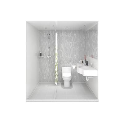 China Modern All In One Bathroom Pods Shower Cabinet Prefab Bathroom BUL1620 for sale