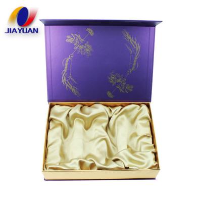 China Recyclable Custom Printing Kraft Paper Collapsible Closure Magnetic Gift Box With Lid for sale