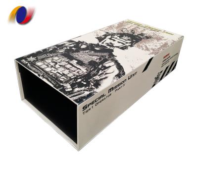 China Recyclable Custom Printing Luxury Closure Packaging Gift Magnetic Box With Lid for sale