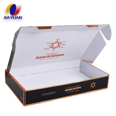 China Recyclable Custom Printing Corrugated Folding Card Paper Shipping Mailer Box Printing for sale