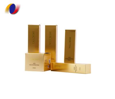 China New Style Recyclable Luxury China Factory Cosmetics Lotion Bottle Luxury Custom Perfume Packaging Paper Box for sale