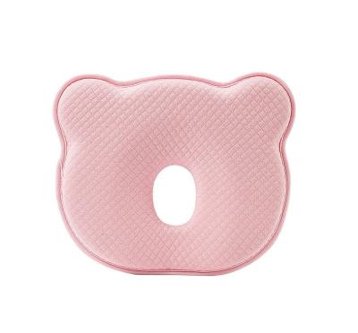 China High Quality HOT Pillow Case Cotton Baby Orthopedic Memory Foam Flat Head Pillow for sale