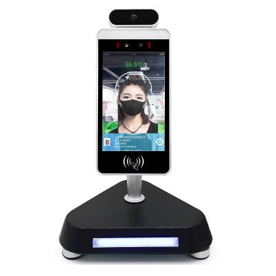 China 2021 New Embedded Camera Recognition Body Temperature Access Control Face Recognition Face Terminal for sale