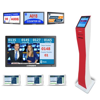 China Cheap Wireless Touch Screen Even User-defined Display User-defined Cheap Customer Service Counter Customer Service Price Individual QMS Service Queue Management System for sale