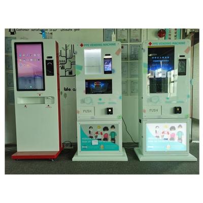 China Cashless Mask Subway Station PPE Vending Machine Service PPE Vending Machine for sale