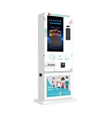 China Hotel Metro Station Mall Vending Machine for Foods and Cash and Drinks Card PPE Vending Machine Touch Screen Vending Machine for sale