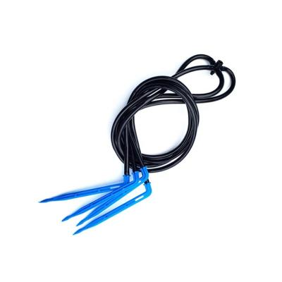 China Anti-crossing and anti-aging other stick 4 branch drip watering straight&bend drip arrow irrigation systems for sale