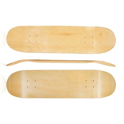 China New Arrival Adult 31*8inch 7 Layers Skateboard Art Board Deep Concave Maple Wood Custom Skateboard Deck for sale