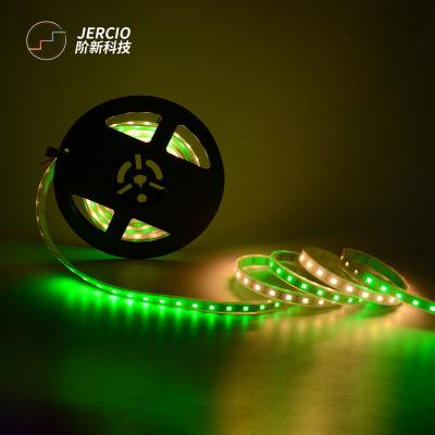 China Jercio SK6812/WS2812/XT1511 RGBW 5050 Indoor Outdoor Decoration Lighting Built in Accessible IC Individually LED Strip for Christmas Festival Holiday Lighting for sale