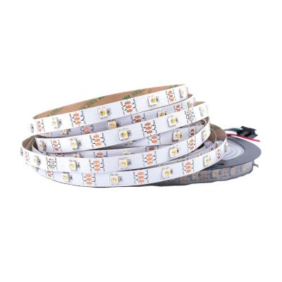 China Decorative Lighting SK6812 / WS2812 / XT1511-RGBW COB LED White Strip 12v 24V Individually Accessible LED Strip Strip for sale