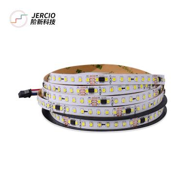 China Hotel JX bright led horse running water strip project 12V 2835 long highlight line 120 light stair light bead atmosphere led strip for sale