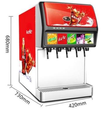 China Commercial 304 stainless steel soda fountain drink dispenser maker machine for sale