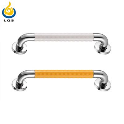 China Durable SUS304 Plastic and Eco-friendly Stainless Steel ABS Safety Handicap Toilet Anti-Slip Grab Bar for Bathroom for sale