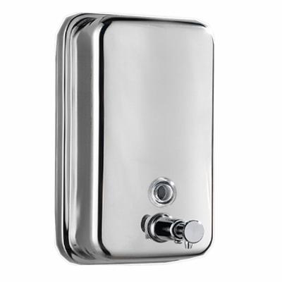 China Foam Soap Dispenser 1000ml Hand Liquid Soap Dispenser Wall Mounted Stainless Steel Shampoo Dispenser for sale