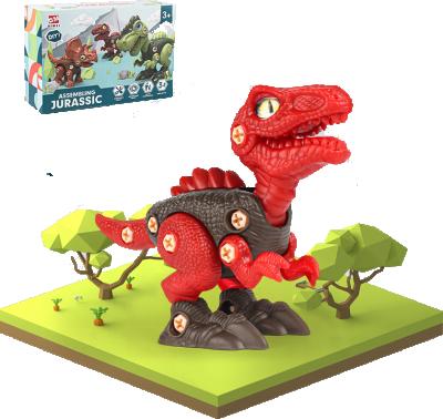 China Gifts C03001 STEM Construction Building Kids Toys 2021 3 In 1 Dinosaur Toys Set For Christmas Birthday Gifts Boys Girls for sale