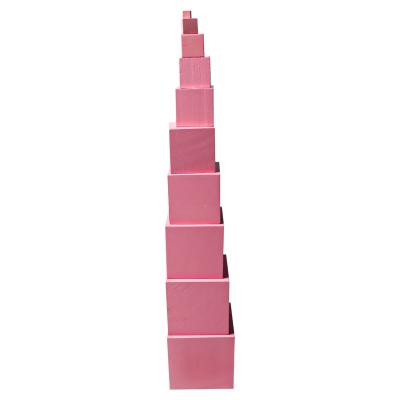 China Educational Toy C05036 Montessori Building Block Developmental Toys PULSE Toddler Toys Other Educational Toys Wooden Stacking Cubes Shape Sorter for sale