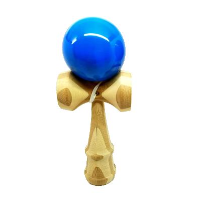 China C09003 To Create Better Hand and Eye Coordination Japanese Crochet Bamboo Game Eco Toys Kendama Toy Full Bamboo Height for sale